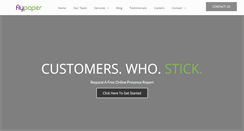 Desktop Screenshot of customerswhostick.com